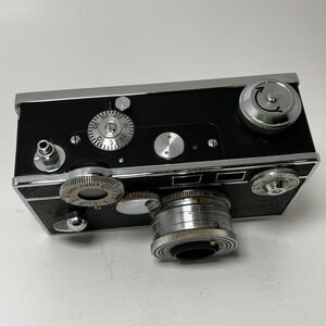 Vintage Argus C3 Rangefinder Camera w/ 50mm f/3.5 Cintar Lens Untested USA